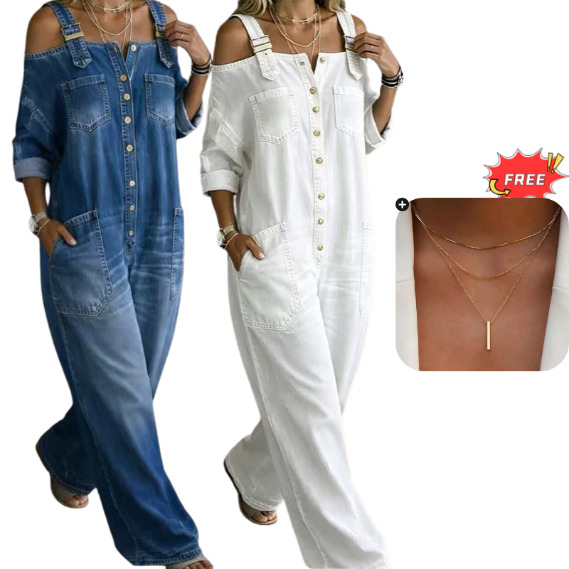 The Maeve Jumpsuit – A Wide-Leg Overall That Does the Work for You
