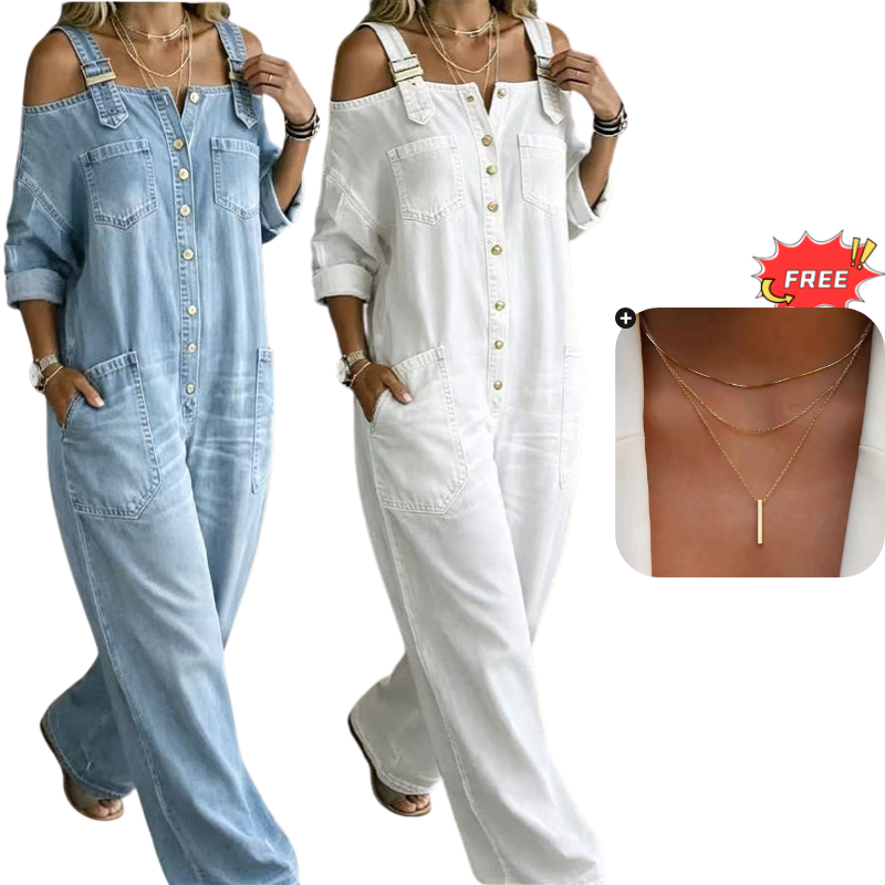 The Maeve Jumpsuit – A Wide-Leg Overall That Does the Work for You