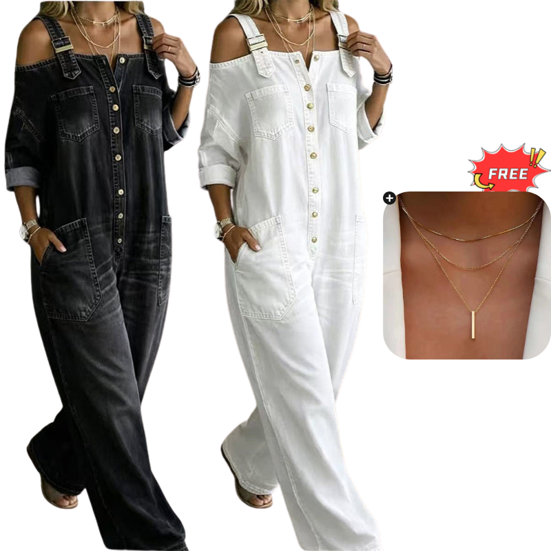 The Maeve Jumpsuit – A Wide-Leg Overall That Does the Work for You