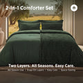 💚Bedsure 6 Pieces 2-in-1 Comforter Set Twin