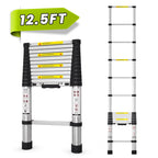 💥 Factory Direct Sale💥 12.5 FT Telescoping Ladder | 330 LBS Capacity | Compact & Portable
