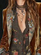 Rosamund | Vintage Floral Patchwork Blazer