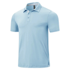 💝💝Men's Classic Polo Shirts Contrast Collar Short Sleeve Casual Solid Stylish and Printed Polo
