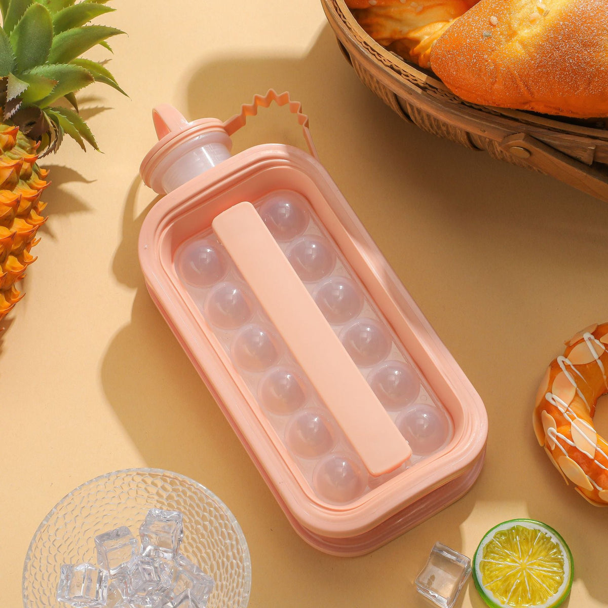 2-in-1 Ice Kettle & Mold – Make Ice, Store & Pour