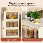 💥 Factory Direct Sale💥 Foldable Storage Box with Lid & Wheels | 40/64/128 QT | Stackable Organizer