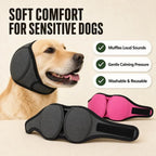 Calming Dog Ear Wrap – Sound Dampening for Thunder, Fireworks