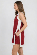 Two-Piece Open-Front Top & Shorts Set