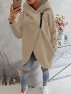 💚Brielle - Stylish oversized warm zipper hoodie jacket