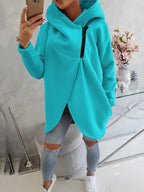 💚Brielle - Stylish oversized warm zipper hoodie jacket