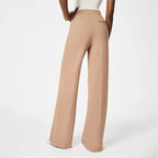 Elegant Wide Leg Pants – High Waist Stretch Trousers for Everyday Style