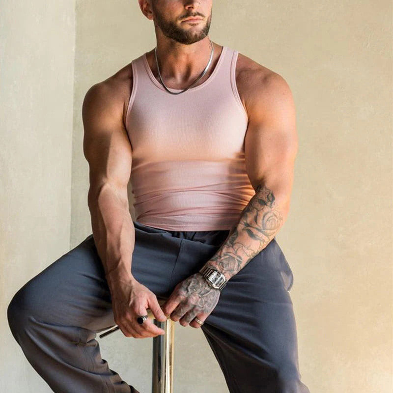 Men's Slim Fit Workout Tank Top