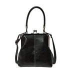 Vintage Kiss Lock Handbag For Women