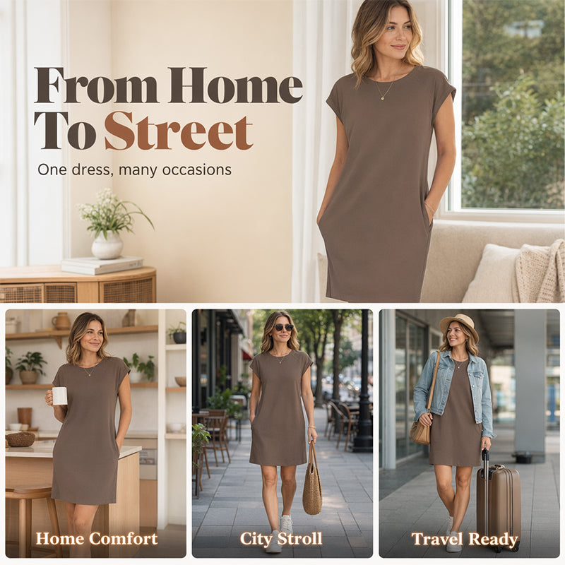 The Clio Dress – A Classic Crew Neck That Goes With Everything