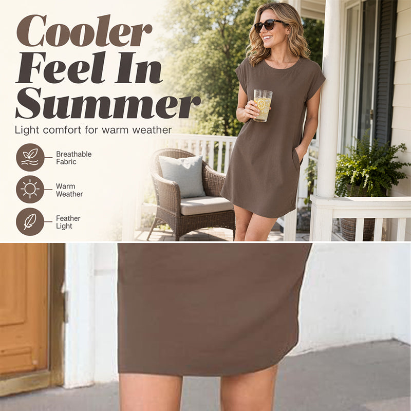 The Clio Dress – A Classic Crew Neck That Goes With Everything
