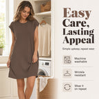 The Clio Dress – A Classic Crew Neck That Goes With Everything