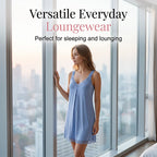 Women's Lace V Neck Modal Nightdress